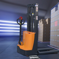 Productos de Tendencia NRT 2026, Novedades, Apilador Eléctrico de Palés, 1500 kg, Elevador Manual para Palés