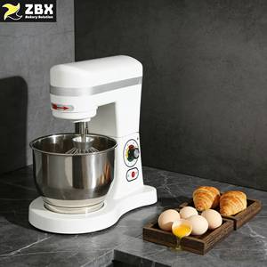 Équipement alimentaire, mini robot de cuisine 5L, équipement de boulangerie, appareils électroménagers, mixeur alimentaire électrique pour la cuisine avec tête inclinable à 10 vitesses - Product Image 4
