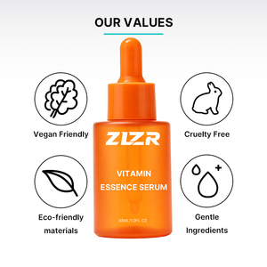 Sérum hydratant anti-âge et éclaircissant pour les taches brunes au thé vert bio, enrichi en vitamine C, marque privée OEM - Product Image 3