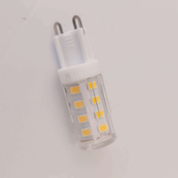 Ampoule LED G9 220V 3W, type maïs, à économie d'énergie, pour lustre résidentiel, mini ampoule G9, lampe domestique, ampoules de type maïs