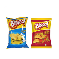 Sacs d'emballage vides pour chips de pommes de terre, en-cas soufflés, avec impression de logo, pochette coussin pour en-cas, fabriqués en Chine par Zhongbao