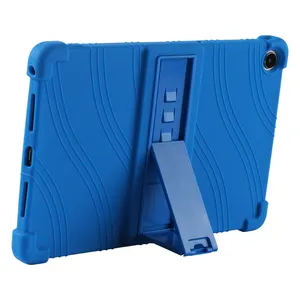 Casing penutup Tablet silika Gel untuk Lenovo Pad Pro P11 Plus 11.5 TB132 TB138 J606 J607 J706 J716 casing braket lunak silikon