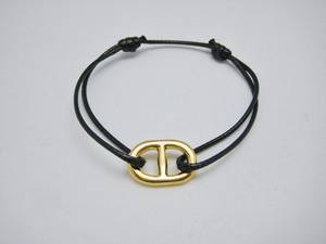 Sapphire — bijoux porte-bonheur pour la <span class=keywords><strong>Marine</strong></span>, <span class=keywords><strong>bracelet</strong></span> en <span class=keywords><strong>maille</strong></span> fait à la main, breloque ajustable, vente en gros - Product Image 3