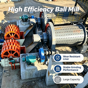 Broyeur à boulets pour minerai d'or 900x1800, machine de traitement minier pour la récupération dans l'industrie minière, équipement d'usine au Zimbabwe, liste de prix - Product Image 1