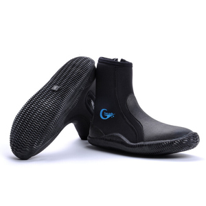 <span class=keywords><strong>Scarpe</strong></span> <span class=keywords><strong>da</strong></span> Immersione in Neoprene Morbido 5mm, Stivali Antiscivolo per Subacquea, Escursionismo in <span class=keywords><strong>Fiume</strong></span>, Apnea, Pesca e Surf - Product Image 2