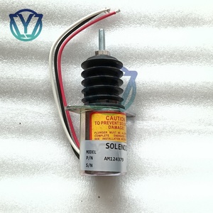 Électrovanne d'arrêt de carburant 12V AM124379, remplace AM124377 pour tondeuse frontale John Deere 415 455 F915 F925 F935 - Product Image 3