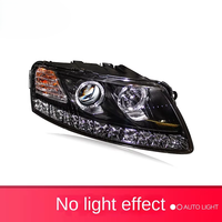 Phares avant de haute qualité pour Audi A6L 05-08, nouveaux, 12V 6000K LED Angel Eyes, feux de jour, Plug & Play