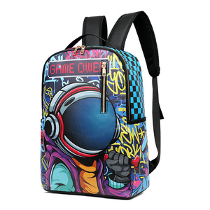 Nuovo Zaino Leggero Alla Moda a Cartoni Animati <span class=keywords><strong>per</strong></span> Studenti di <span class=keywords><strong>Scuole</strong></span> <span class=keywords><strong>Superiori</strong></span> e Università in Poliestere PU Impermeabile con Protezione Spinale e Chiusura a Cerniera - Product Image 6