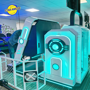 Double <span class=keywords><strong>chaise</strong></span> de jeu 9D VR Simulateur de vol 360 Rotation Parc d'attractions Réalité virtuelle Vol en montagnes russes Intérieur Virtuel - Product Image 5