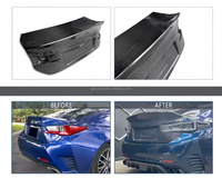 Kit de Carrocería de Fibra de Carbono para Lexus RC/RC200t RC300 RC350/ RCF, Alerón Trasero, Guardabarros, Capó, Parachoques
