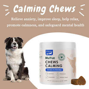 Suplementos Naturales para Perros, 120 Masticables, Alivio Calmante del Estrés y la Ansiedad, Promueve el Equilibrio Emocional, Relajación, Cuidado de la Salud de las Mascotas - Product Image 5