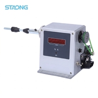 Machine automatique de bobinage de fil de cuivre 180W pour l'industrie de la fabrication de câbles avec composant central à engrenages, facile à utiliser et à faible charge.