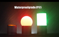 Étanche 6x18W RGBWA UV LED Uplight à piles décoration de mariage extérieure IP65 DMX contrôlé 6in1 Par peut éclairer