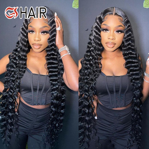 ผมแท้ Remy แบบไม่พันกัน  แบบ Double Drawn ขายส่ง <span class=keywords><strong>Tasha</strong></span> Hair ผมลอนลึกแบบอิตาลี สำหรับต่อผม - Product Image 5