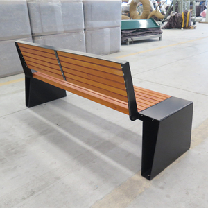 Bancas de Exterior Personalizadas y Bancas de Madera <span class=keywords><strong>para</strong></span> Parques, Diseño Moderno <span class=keywords><strong>para</strong></span> Jardín, Entrada, Patio, Resistentes al Óxido y al Agua - Product Image 5