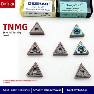 Cuchilla Triangular para Automóviles Desca TNMG160408-MA MS <span class=keywords><strong>JMS</strong></span> HA MQ, Cuchilla Universal CNC para Acero Inoxidable - Product Image 2