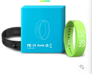 Bracelet Intelligent LED, Moniteur de Sommeil <span class=keywords><strong>Simple</strong></span>, Alarme Vibrante, Podomètre, <span class=keywords><strong>Montre</strong></span>-Bracelet T5S - Product Image 1