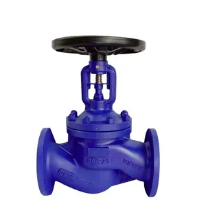 high quality bellows seal globe valve germany standard DIN PN16 stop valve