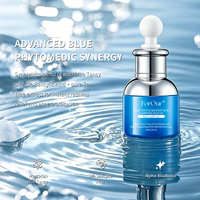 Huile pour le visage et le nez à 1 % d'acide salicylique, régulation précise du sébum, anti-inflammatoire, élimination de l'acné, huile bleue synchrone 30 ml OEM