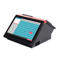 Быстро-бег POS HDD-680plus с 80 мм Встроенный термопринтер и 2D сканер штрих-кода для супермаркета и магазина