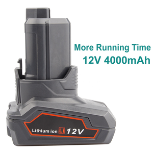 Сменный аккумулятор RHY для AEGs для RIDGIDs 10,8 V/12V 3.0Ah 4.0Ah 5.0Ah 6.0Ah L1240 L1215 R840084 литий-ионные аккумуляторы - Product Image 4