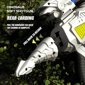 Khủng Long Súng đồ chơi cho bé trai với âm thanh và bọt đạn, súng trường bắn tỉa Súng phi tiêu Blaster bắn súng cho trẻ em - Product Image 5