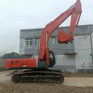 Excavatrice Hitachi Zaxis350 2023, faible nombre d'heures de travail, d'occasion, 35 tonnes, capacité de godet de 1,5 m, composants Kawasaki, pour travaux de construction et de terrassement - Product Image 1