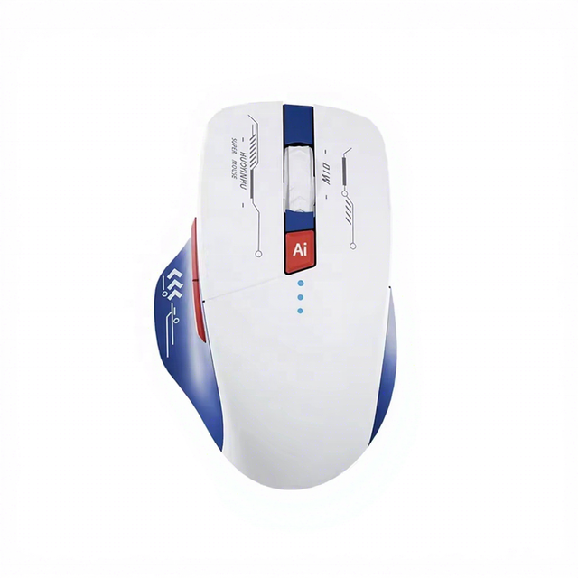 High Quality Right-Handed Ergonomic Wireless 6 Buttons Programmable Rechargeable AI Mouse with Voice Typing Fast and Accurate