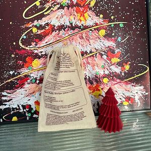 High Quality Muslin Dust Bag Eco-friendly Cotton Bread <b>Drawstring</b> <b>Pouch</b> With Double Strings - Product Image 1