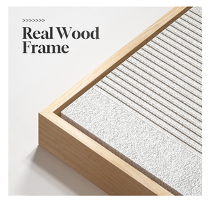 Grande Quadro Astratto in <span class=keywords><strong>Bianco</strong></span> <span class=keywords><strong>e</strong></span> <span class=keywords><strong>Nero</strong></span> con Cornice per Soggiorno, Set di 3 Stampe su Tela in Stile Boho per Pareti - Product Image 2