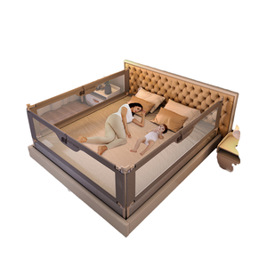 Barrière <span class=keywords><strong>de</strong></span> <span class=keywords><strong>lit</strong></span> pour bébé Vista, pare-chocs, 1,8 m, plastique, anti-collision, barrière souple - Product Image 1