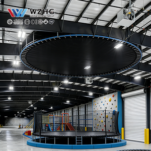 Modular Steel <b>Frame</b> <b>For</b> Recreational Trampoline Park Sturdy Leading Commercial Massive Wind Resistant Quality Material - Product Image 1