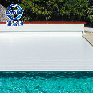 Couverture de <span class=keywords><strong>piscine</strong></span> automatique en plastique dur pour PC, étanche, adaptée aux enfants et à la <span class=keywords><strong>marche</strong></span>, pour piscines creusées. - Product Image 6