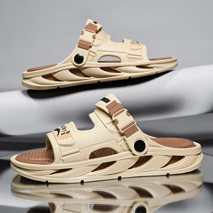Chaussons légers et durables en EVA pour hommes, semelle antidérapante, doublure rembourrée, confortables, portables, pour l'intérieur et l'extérieur - Product Image 2