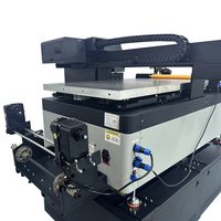 Imprimante UV multifonctionnelle CCD 6090 pour vêtements, broderie, imprimante UV à plat 6090, 3 têtes d'impression, rouleau de film AB, imprimante UV ultra 6090