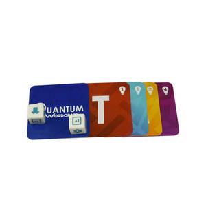 Personnalisé contraste élevé bébé albanais pharmacie langue hébreu parler lettres <span class=keywords><strong>vocabulaire</strong></span> vide bilingue jeux de cartes Flash - Product Image 4