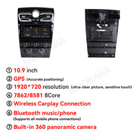 Hot Sale Autoradio 10,9 Zoll für Bentley Flying Spur Continental 2005-2019 Auto DVD Multimedia Player GPS Navigation Android 14