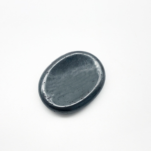 Ematite Palm Pocket Energy Stone ematite Thumb Worry pietra burattata per ansia Stree Relief Natural Love Gemstone Craft Oval - Product Image 2