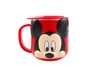 Tasse à eau de personnage de dessin animé 3D <span class=keywords><strong>Disney</strong></span> pour les enfants avec Elsa Anna Stitch <span class=keywords><strong>Raiponce</strong></span> McQueen Mickey - Product Image 3