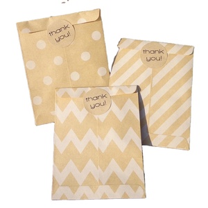 Bolsas <span class=keywords><strong>de</strong></span> Papel Kraft con Cordón Marrón para Regalos, Dulces, Sándwiches, Decoración para Bodas, Fiestas <span class=keywords><strong>de</strong></span> Cumpleaños - Product Image 1