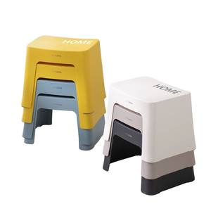 Taburete de Plástico Apilable, Silla Pequeña para Niños, para Uso en el Hogar, Sala de Estar y Baño - Product Image 2