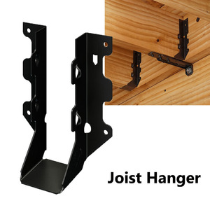 <span class=keywords><strong>Offre</strong></span> Spéciale – Supports de poutre galvanisés LU24, LU26, LU28 à fixation frontale, attaches pour poutres en bois anti-ouragan, attaches pour poutres de charpente, haute résistance, capacité de charge élevée - Product Image 1
