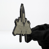 B-2 bombardier stratégique furtif Thunderbolt 2 patchs d'avion en PVC à crochet et boucle IR tactique