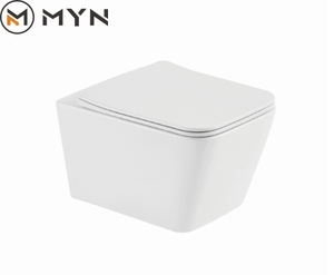 <span class=keywords><strong>Toilette</strong></span> murale <span class=keywords><strong>contemporaine</strong></span> en céramique beige mat kaki noir mat avec design sans rebord Salle de bain élégante <span class=keywords><strong>Toilette</strong></span> WC - Product Image 5