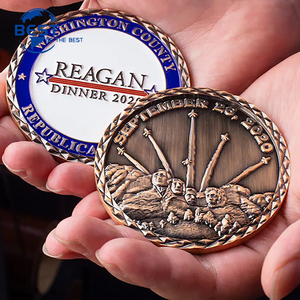 Gettoniera di Design gratuito 3d in lega di zinco oro argento ottone rame metallo Logo monete personalizzate Souvenir sfida moneta in <span class=keywords><strong>Euro</strong></span> - Product Image 3