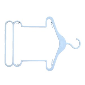 Percha de plástico biodegradable Estilo de ropa de <span class=keywords><strong>Zara</strong></span> Perchas de ropa de plástico reciclado mate negro ecológico - Product Image 5