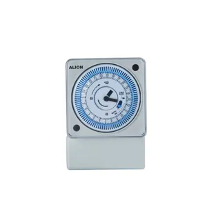 ALION Tipo 24 Horas AHC189 220VAC 230VAC 16A 15Min Temporizador montado en riel DIN 50HZ 60HZ Interruptor de control de tiempo mecánico programable