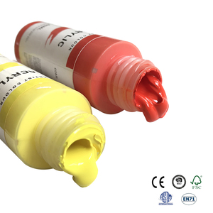 Set di vernici acriliche per bambini di qualità sfusa da 12 colori 60ml <span class=keywords><strong>con</strong></span> certificazione professionale - Product Image 5