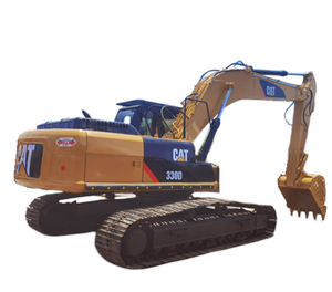 รถขุดมือสองรุ่น 330D ผลิตจากโรงงานดั้งเดิม พร้อมบุ้งกี๋สำหรับงานหินแบบกำหนดเอง เครื่องยนต์ ACERT แท้จาก Caterpillar 330D เครื่องจักรก่อสร้างหนัก - Product Image 1