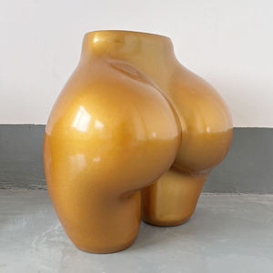 Mannequin réaliste de hanche sinueuse de corps de femme brésilienne Sexy fibre de verre grande <span class=keywords><strong>taille</strong></span> modèle de fesses hanches or Mannequin afro-américain - Product Image 6